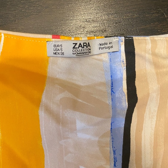 Zara multi colour tank top - Picture 2 of 2